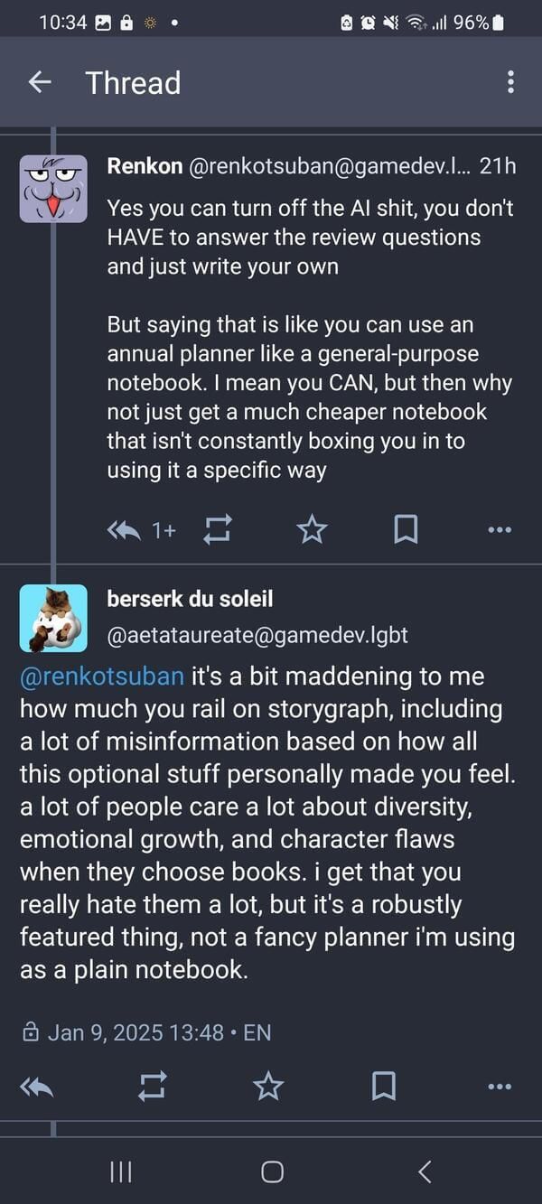 Screenshot of a Mastodon post from Caroline (@aetataureate) with the following text: