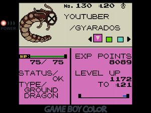 YOUTUBER the Ground/Dragon-type Gyarados