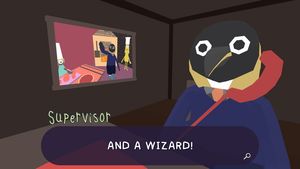 'AND A WIZARD!'
