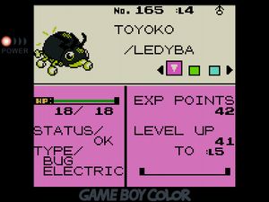 Bug/Electric Ledyba named TOYOKO