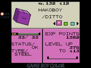 Steel-type Ditto named HAKOBOY