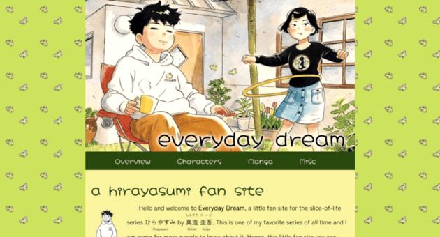 Final screenshot of Everyday Dream with the changes described below