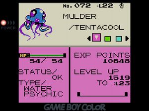 MULDER the Water/Psychic Tentacool