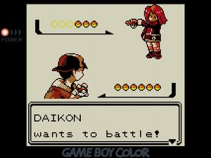 Rival DAIKON wants to battle!